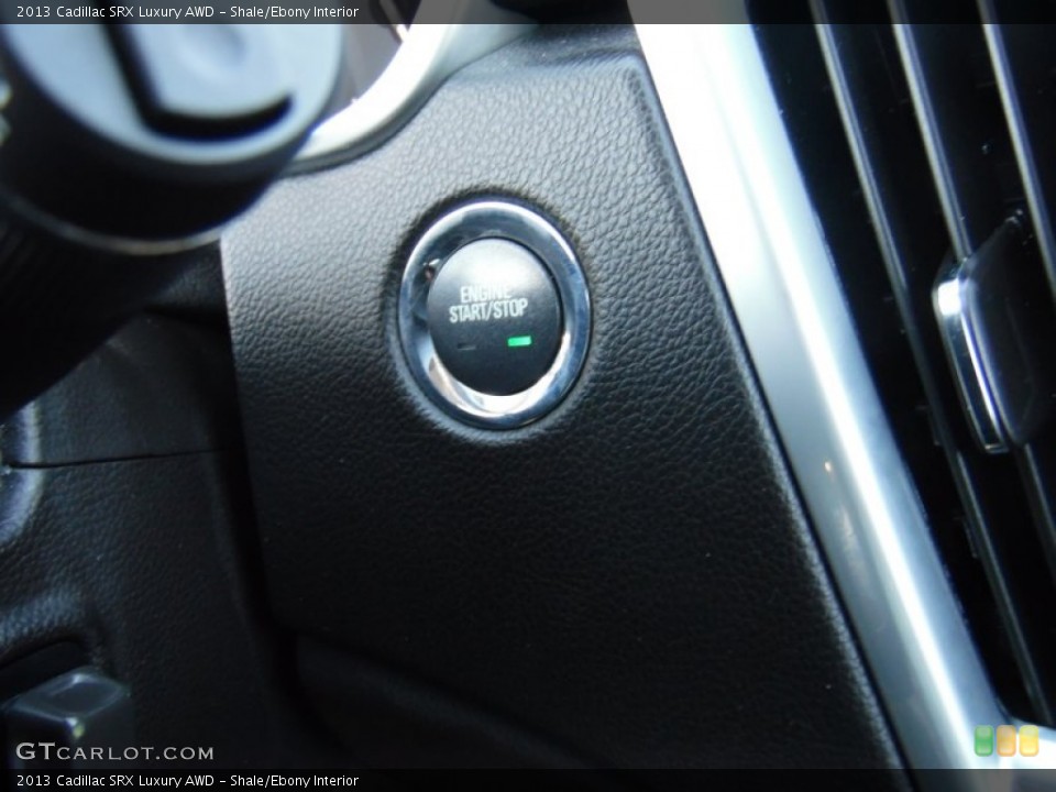 Shale/Ebony Interior Controls for the 2013 Cadillac SRX Luxury AWD #108080861