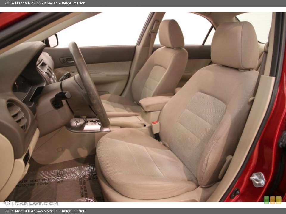 Beige Interior Photo for the 2004 Mazda MAZDA6 s Sedan #108085049