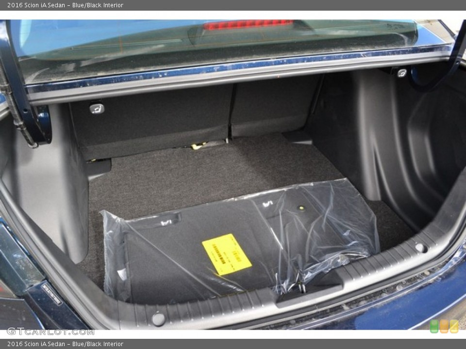 Blue/Black Interior Trunk for the 2016 Scion iA Sedan #108089963