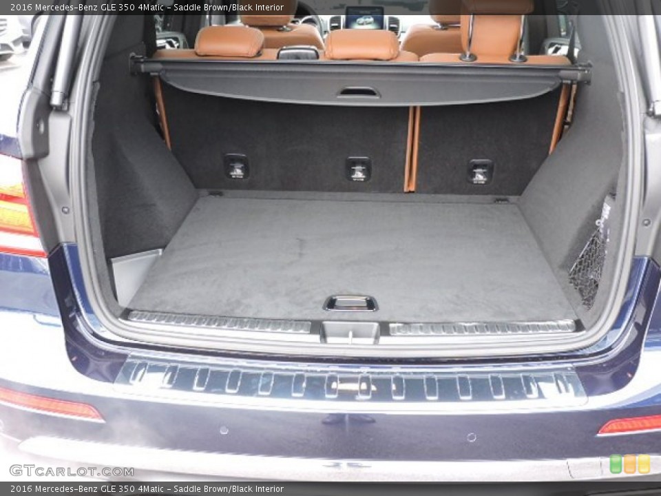 Saddle Brown/Black Interior Trunk for the 2016 Mercedes-Benz GLE 350 4Matic #108094237