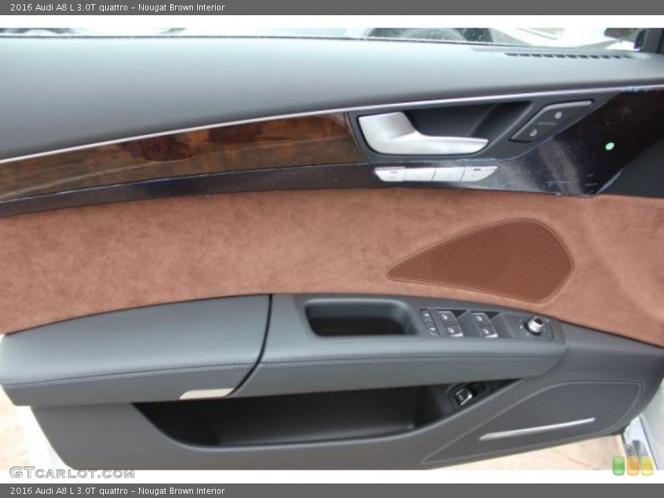 Nougat Brown Interior Door Panel for the 2016 Audi A8 L 3.0T quattro #108098594