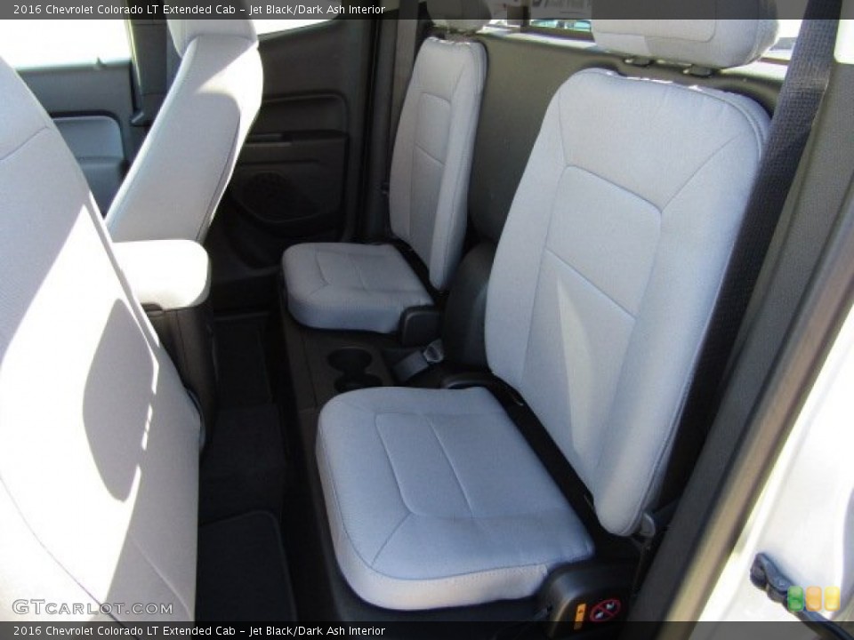 Jet Black/Dark Ash Interior Rear Seat for the 2016 Chevrolet Colorado LT Extended Cab #108098597
