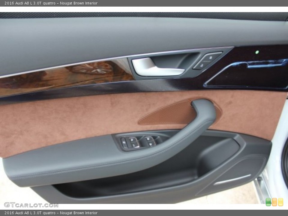 Nougat Brown Interior Door Panel for the 2016 Audi A8 L 3.0T quattro #108099116