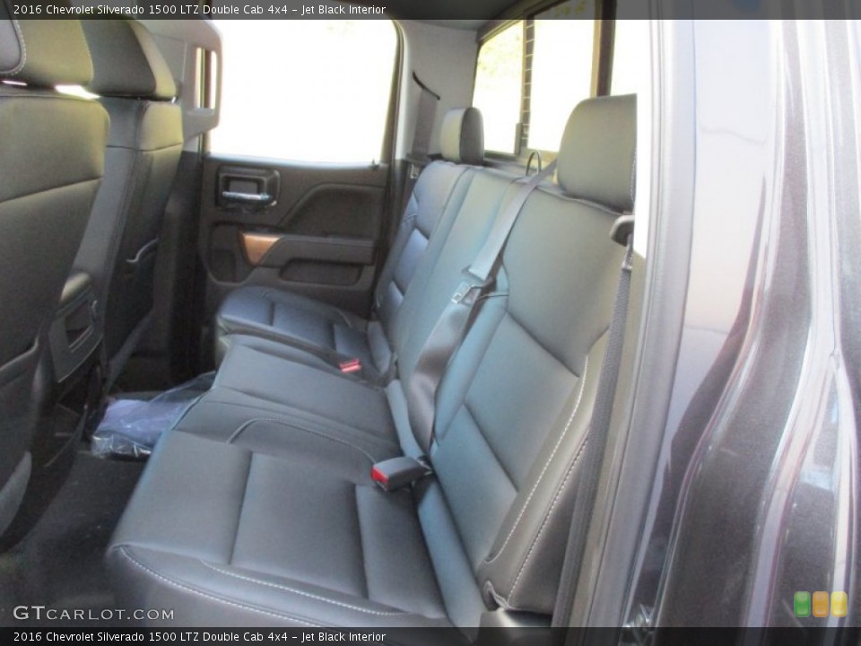 Jet Black Interior Rear Seat for the 2016 Chevrolet Silverado 1500 LTZ Double Cab 4x4 #108099627