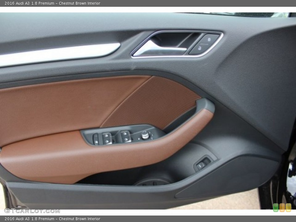 Chestnut Brown Interior Door Panel for the 2016 Audi A3 1.8 Premium #108101282