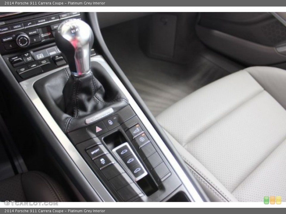 Platinum Grey Interior Transmission for the 2014 Porsche 911 Carrera Coupe #108115497