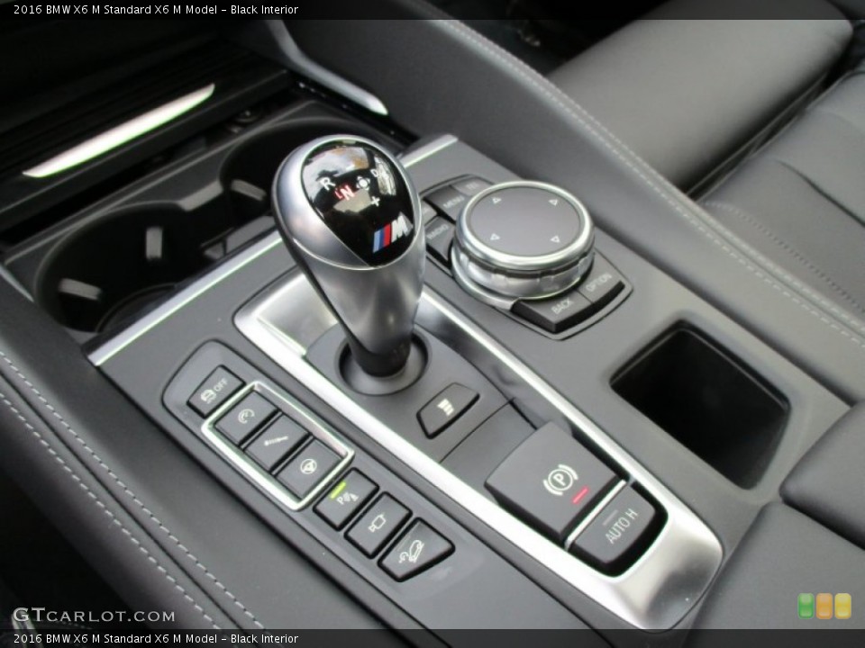 Black Interior Transmission for the 2016 BMW X6 M  #108115866