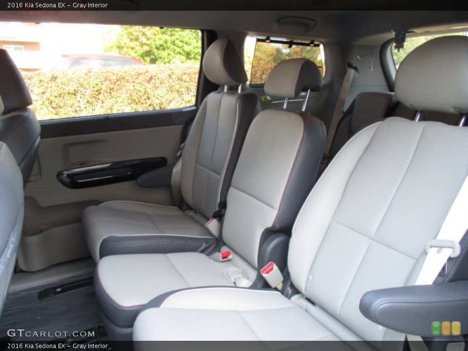 Gray Interior Rear Seat for the 2016 Kia Sedona EX #108116415