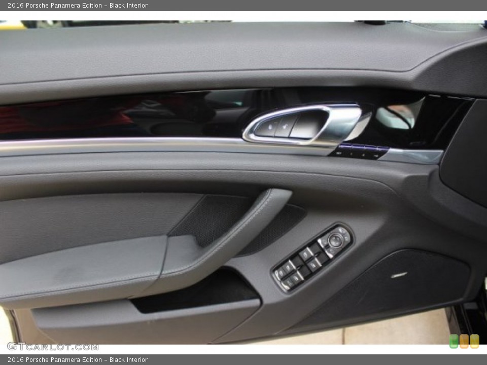 Black Interior Door Panel for the 2016 Porsche Panamera Edition #108119655