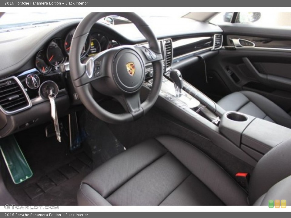 Black Interior Photo for the 2016 Porsche Panamera Edition #108119784