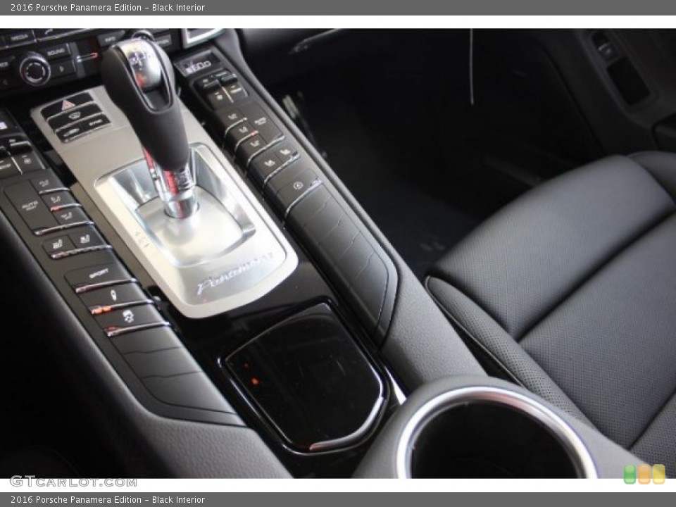Black Interior Controls for the 2016 Porsche Panamera Edition #108119850