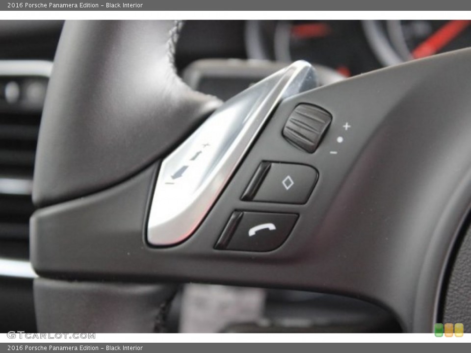 Black Interior Controls for the 2016 Porsche Panamera Edition #108120036