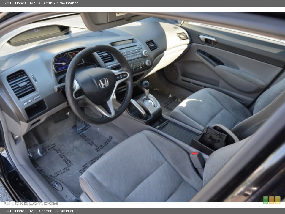 Gray Interior Photo for the 2011 Honda Civic LX Sedan #108120051