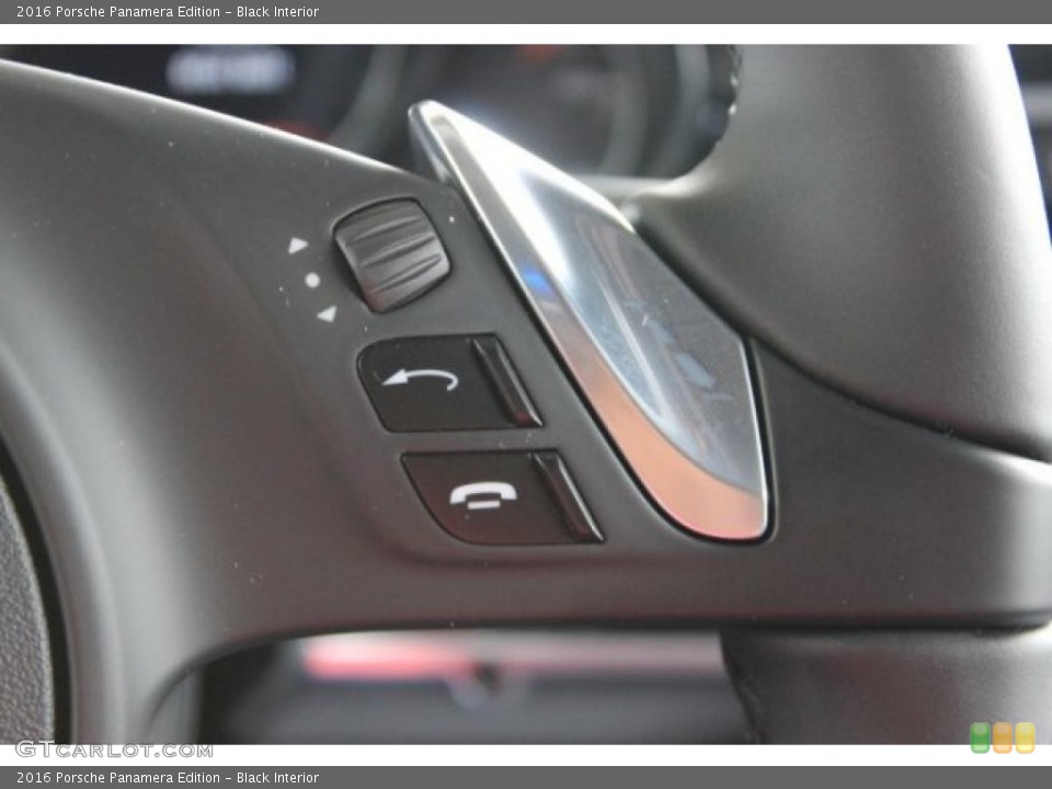 Black Interior Controls for the 2016 Porsche Panamera Edition #108120054