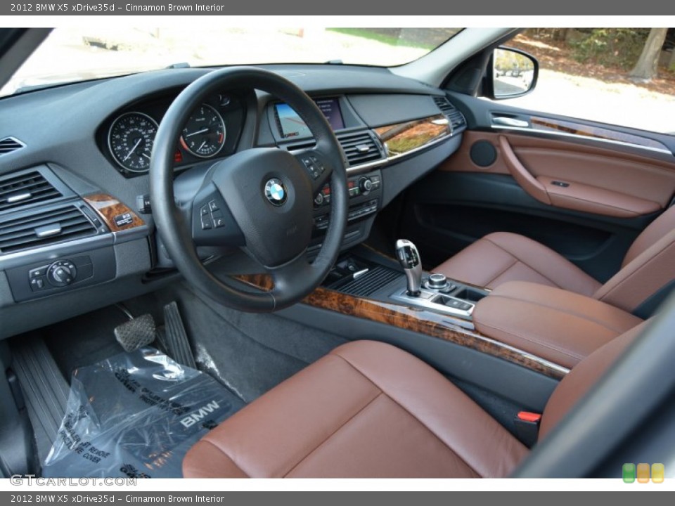 Cinnamon Brown Interior Photo for the 2012 BMW X5 xDrive35d #108121338