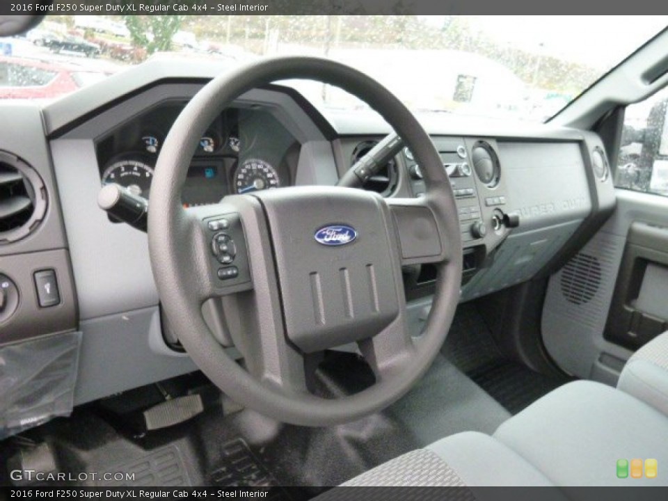 Steel Interior Dashboard for the 2016 Ford F250 Super Duty XL Regular Cab 4x4 #108121863