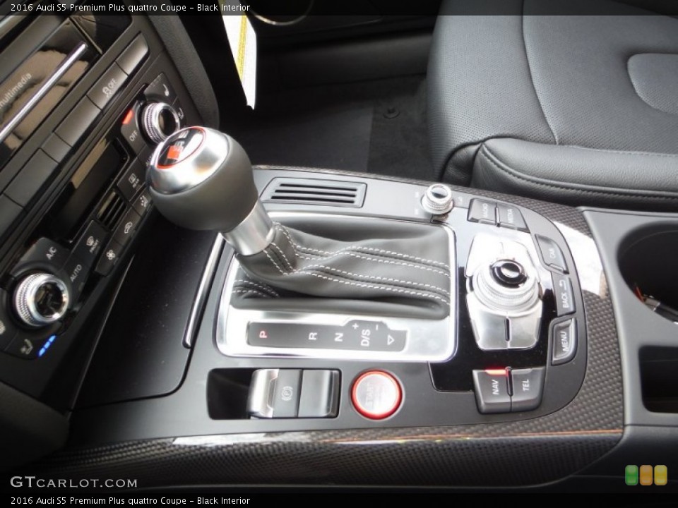 Black Interior Transmission for the 2016 Audi S5 Premium Plus quattro Coupe #108124521