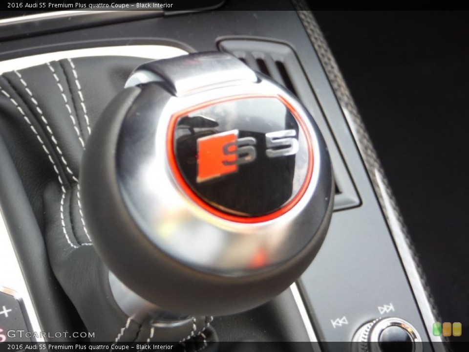 Black Interior Transmission for the 2016 Audi S5 Premium Plus quattro Coupe #108124653