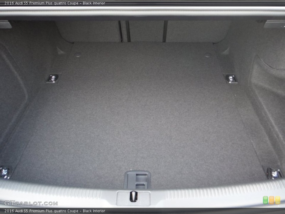 Black Interior Trunk for the 2016 Audi S5 Premium Plus quattro Coupe #108124743