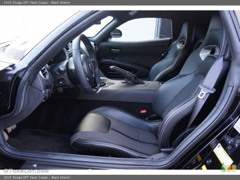Black Interior Photo for the 2015 Dodge SRT Viper Coupe #108135141