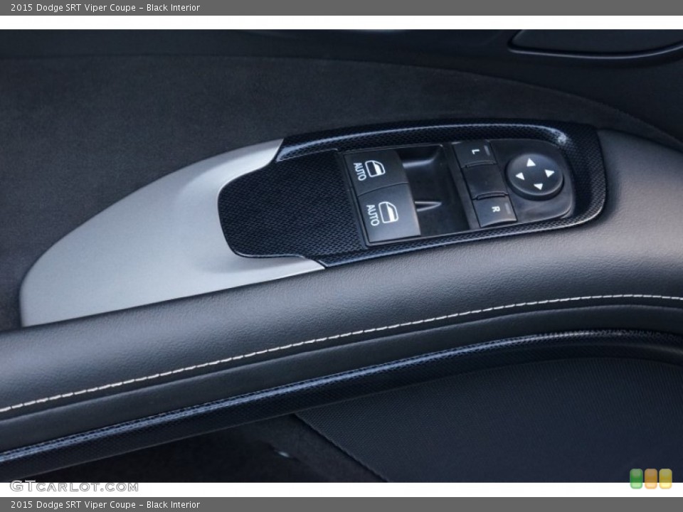 Black Interior Controls for the 2015 Dodge SRT Viper Coupe #108135618