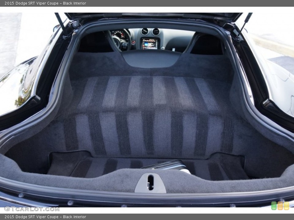 Black Interior Trunk for the 2015 Dodge SRT Viper Coupe #108135735