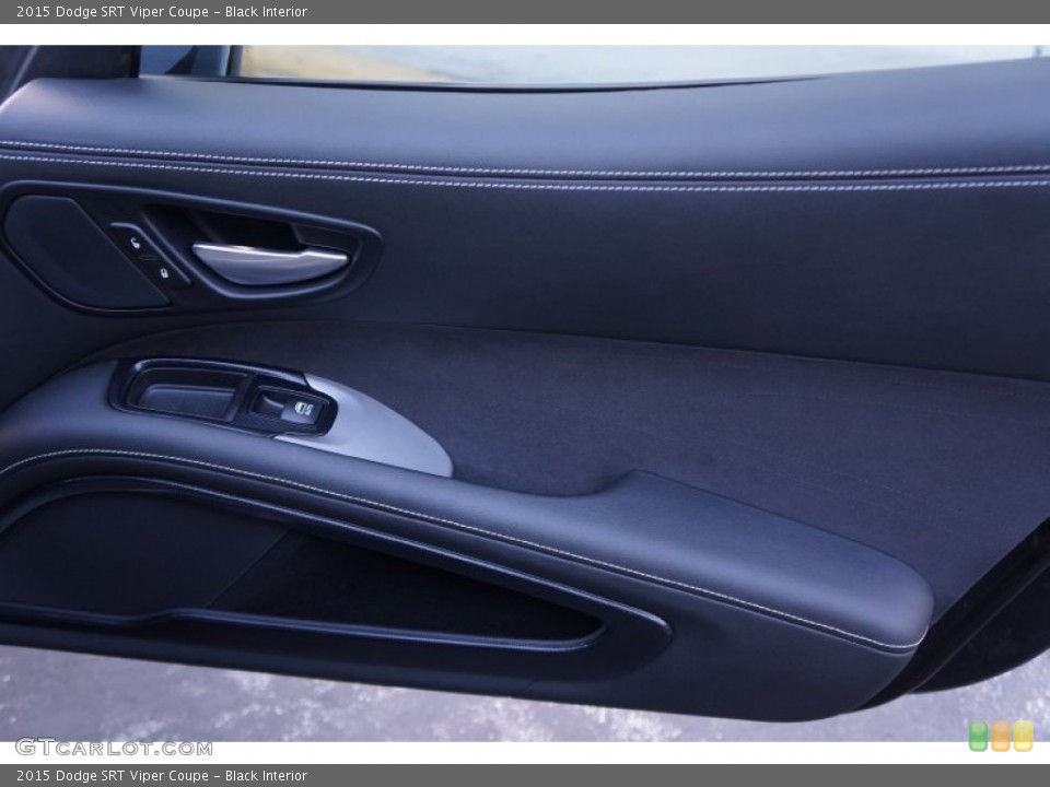 Black Interior Door Panel for the 2015 Dodge SRT Viper Coupe #108135845
