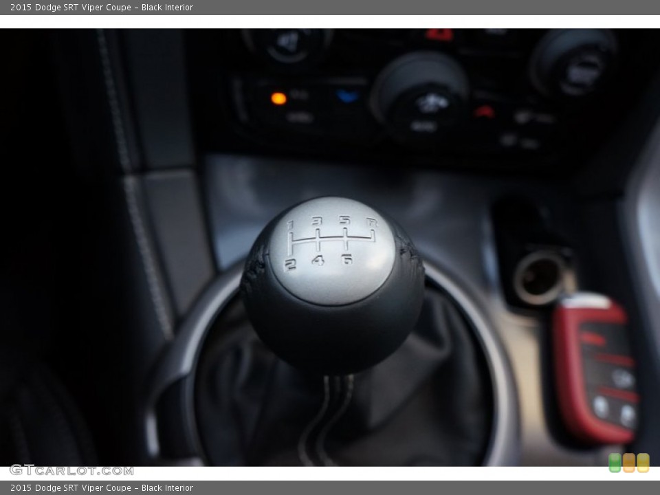 Black Interior Transmission for the 2015 Dodge SRT Viper Coupe #108136182