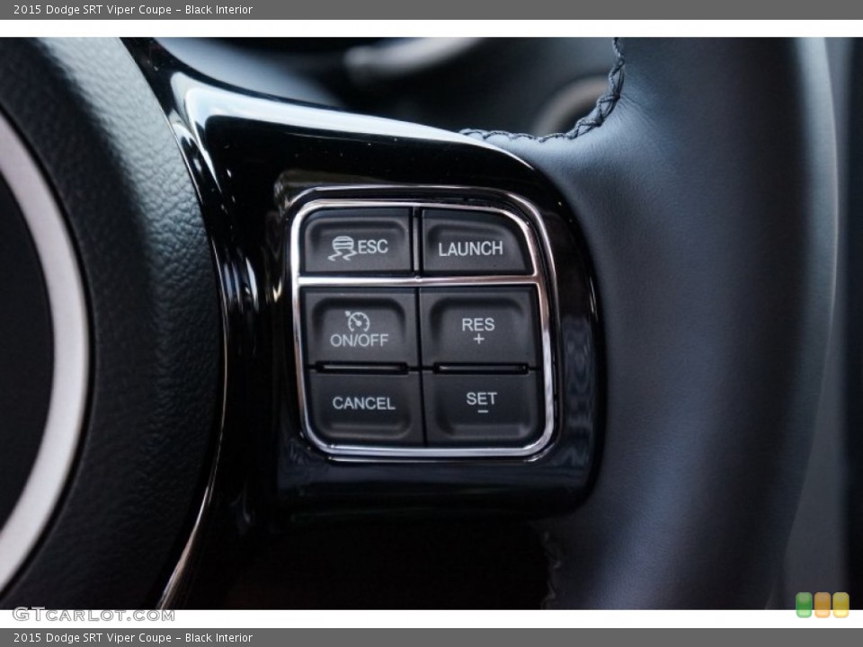 Black Interior Controls for the 2015 Dodge SRT Viper Coupe #108136268
