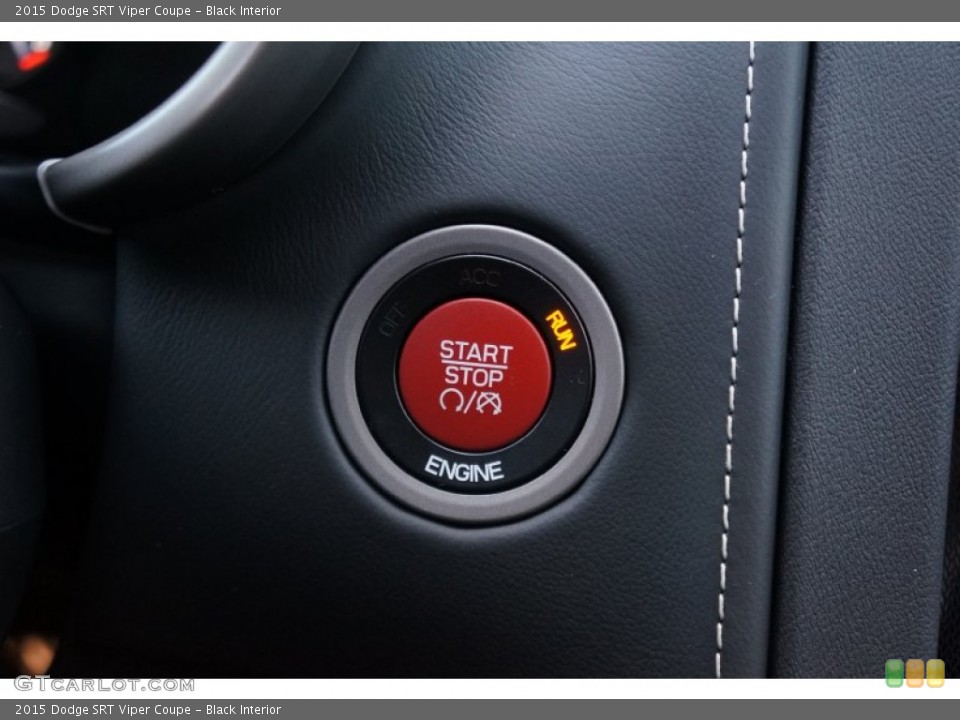Black Interior Controls for the 2015 Dodge SRT Viper Coupe #108136317