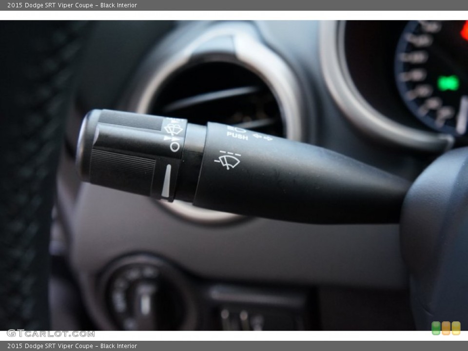 Black Interior Controls for the 2015 Dodge SRT Viper Coupe #108136335