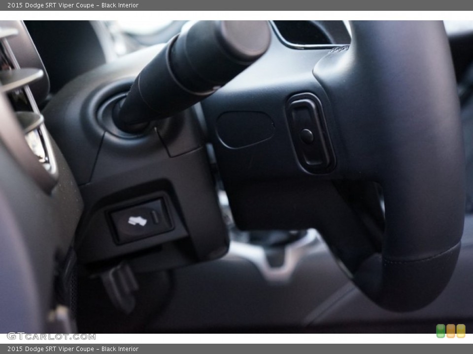 Black Interior Controls for the 2015 Dodge SRT Viper Coupe #108136353