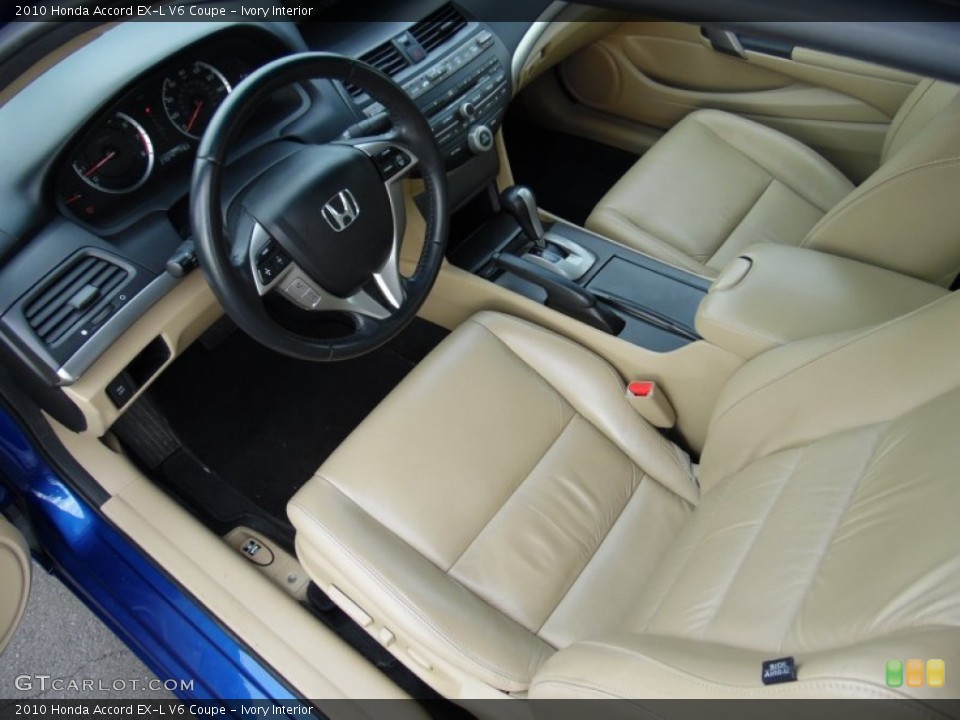Ivory Interior Photo for the 2010 Honda Accord EX-L V6 Coupe #108140712