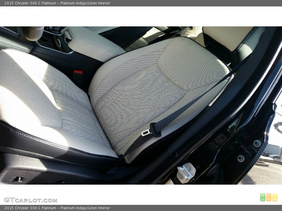 Platinum Indigo/Linen Interior Front Seat for the 2015 Chrysler 300 C Platinum #108141213