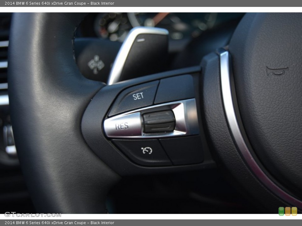 Black Interior Controls for the 2014 BMW 6 Series 640i xDrive Gran Coupe #108148960