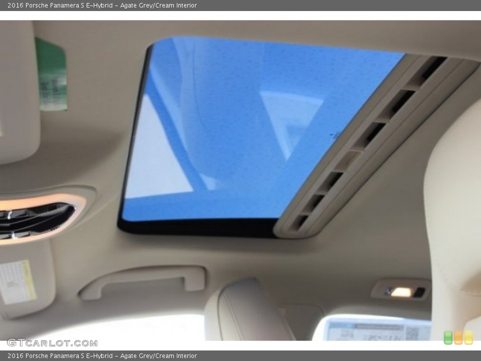 Agate Grey/Cream Interior Sunroof for the 2016 Porsche Panamera S E-Hybrid #108150121