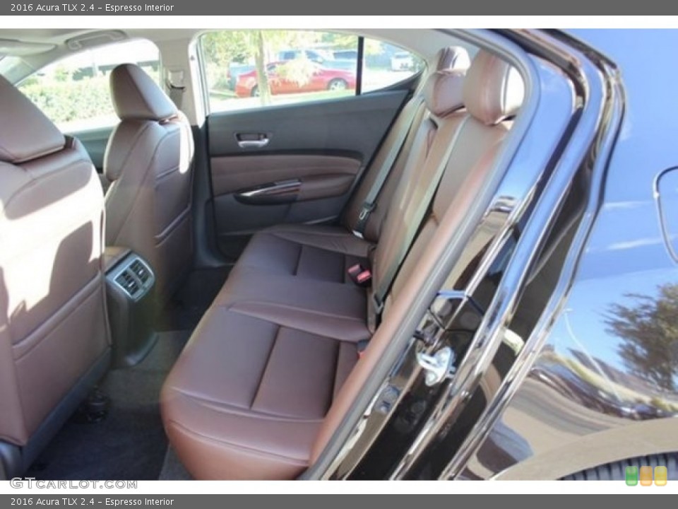 Espresso Interior Rear Seat for the 2016 Acura TLX 2.4 #108155704