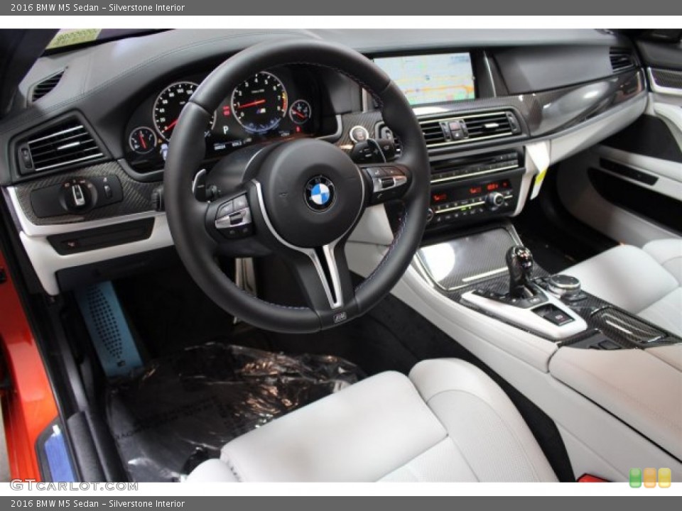 Silverstone Interior Prime Interior for the 2016 BMW M5 Sedan #108157306
