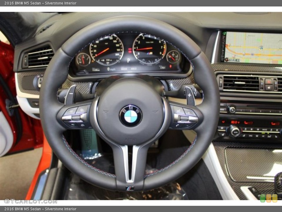 Silverstone Interior Steering Wheel for the 2016 BMW M5 Sedan #108157351