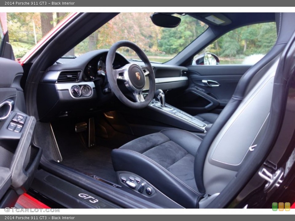 Black Interior Photo for the 2014 Porsche 911 GT3 #108160729