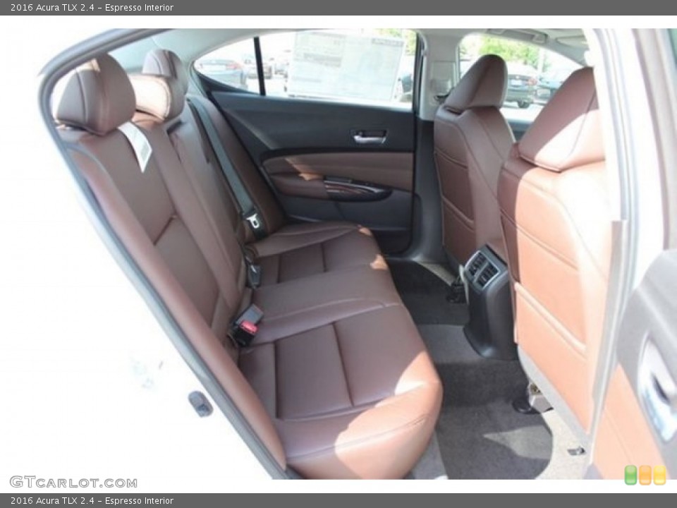 Espresso Interior Rear Seat for the 2016 Acura TLX 2.4 #108161386