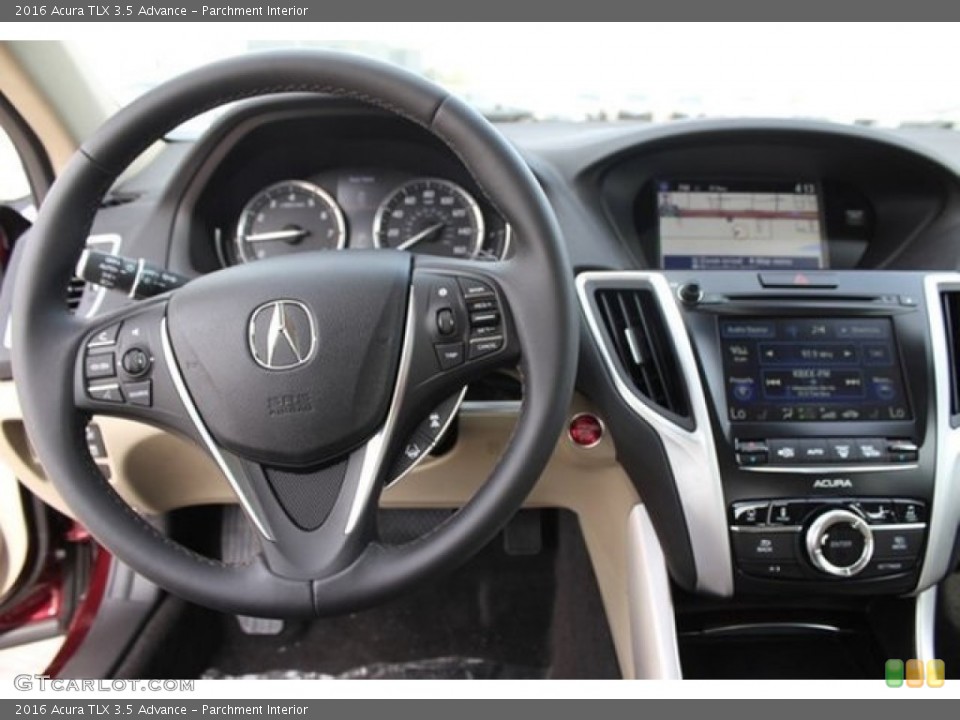 Parchment Interior Dashboard for the 2016 Acura TLX 3.5 Advance #108164581