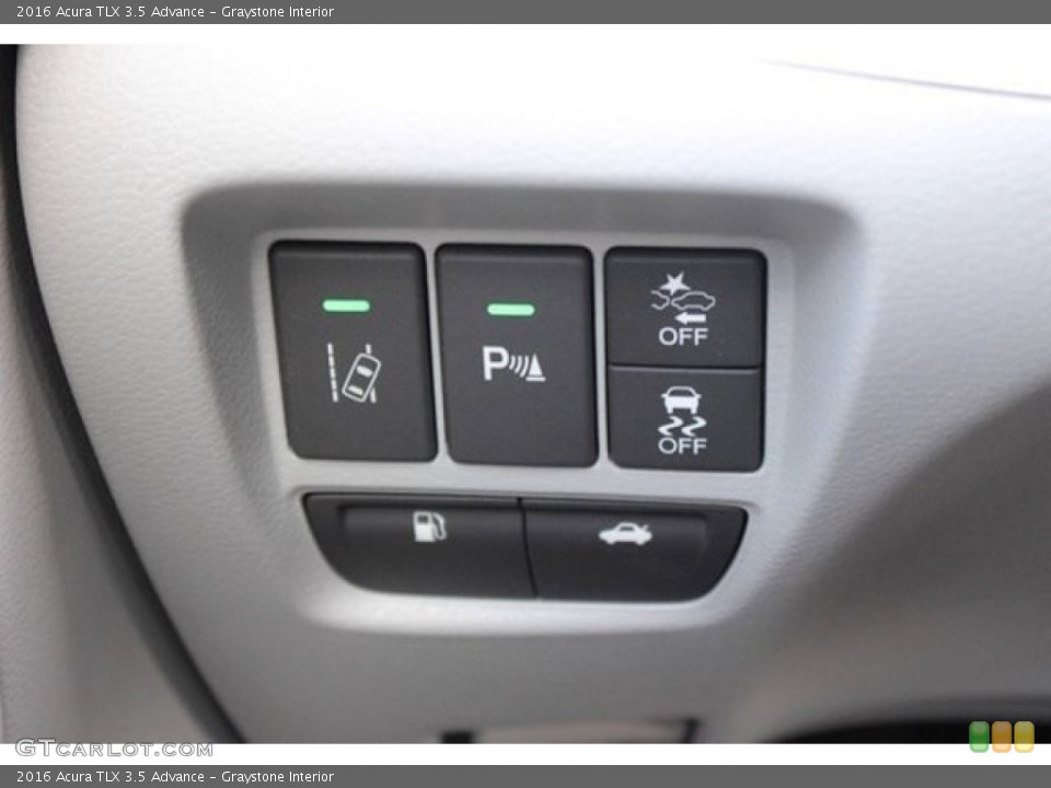 Graystone Interior Controls for the 2016 Acura TLX 3.5 Advance #108166276