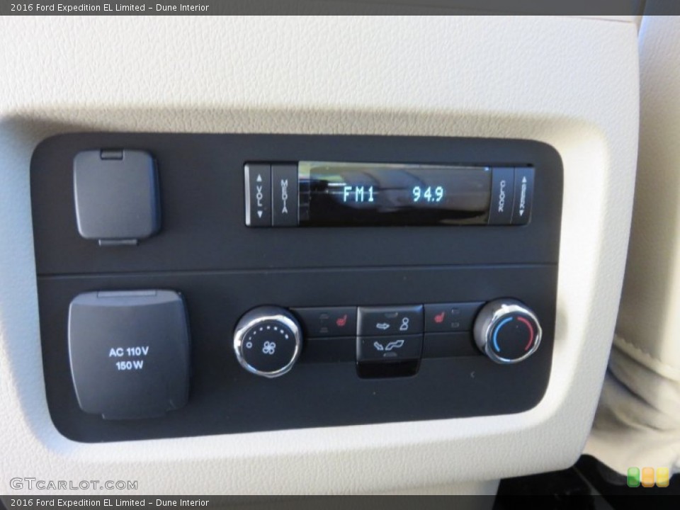 Dune Interior Controls for the 2016 Ford Expedition EL Limited #108167380