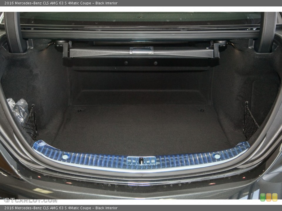 Black Interior Trunk for the 2016 Mercedes-Benz CLS AMG 63 S 4Matic Coupe #108168334