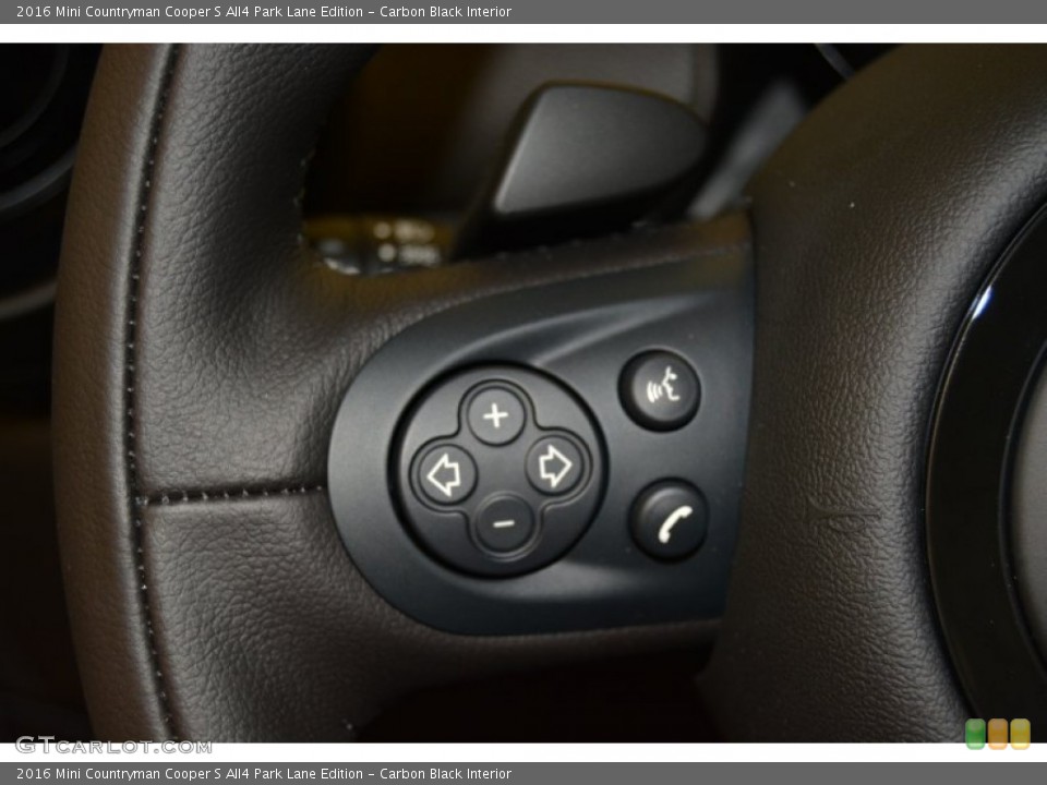 Carbon Black Interior Controls for the 2016 Mini Countryman Cooper S All4 Park Lane Edition #108170500
