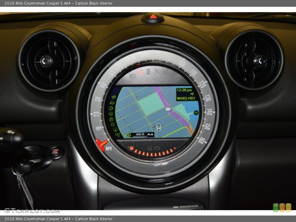 Carbon Black Interior Navigation for the 2016 Mini Countryman Cooper S All4 #108171304