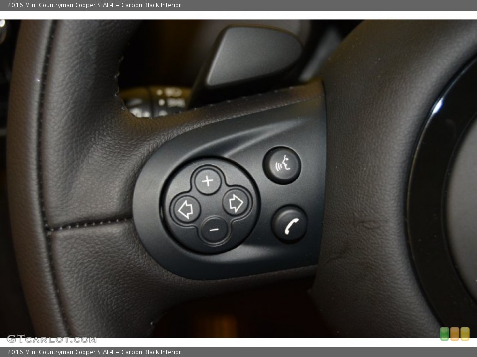 Carbon Black Interior Controls for the 2016 Mini Countryman Cooper S All4 #108171394