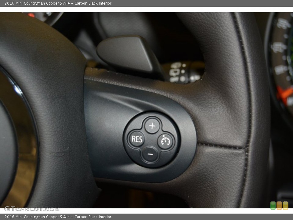 Carbon Black Interior Controls for the 2016 Mini Countryman Cooper S All4 #108171415