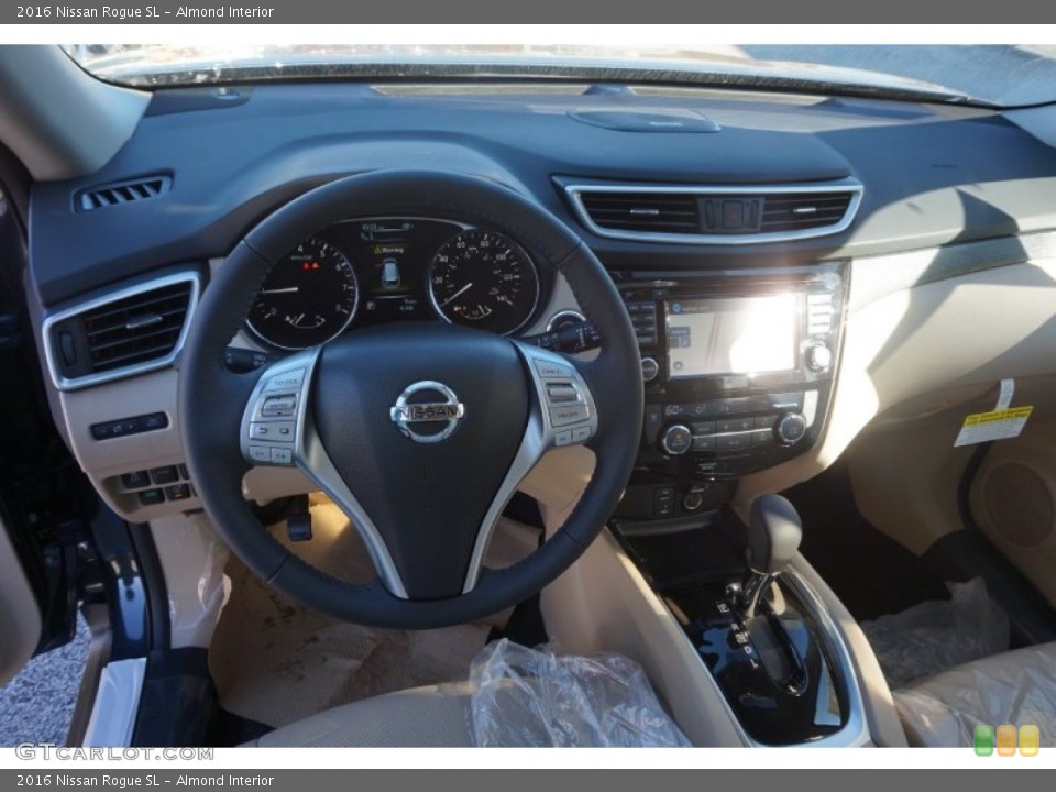 Almond 2016 Nissan Rogue Interiors